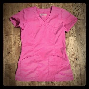 XS Grey’s Anatomy pink scrub top